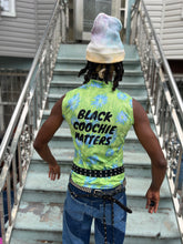 Load image into Gallery viewer, BLACK COOCHIE MATTER BIKER TOP
