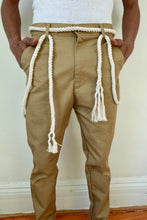 Load image into Gallery viewer, Classic khaki w/ Rope belt
