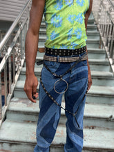 Load image into Gallery viewer, Retro denim jeans
